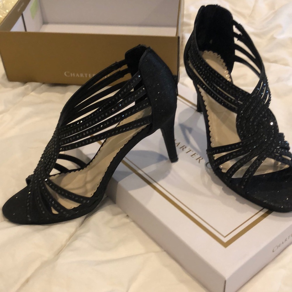 Dress high heals with a sparkle